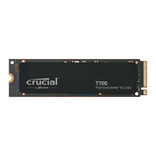 (image for) Crucial T700 2TB M.2 PCIe Gen 5 NVMe SSD/Solid State Drive